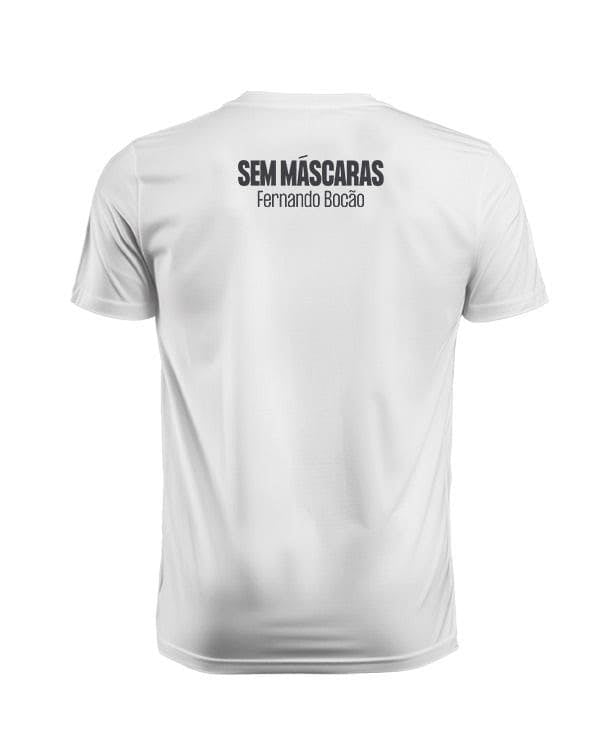 Camiseta Fernando Bocão Sem Máscaras Flores