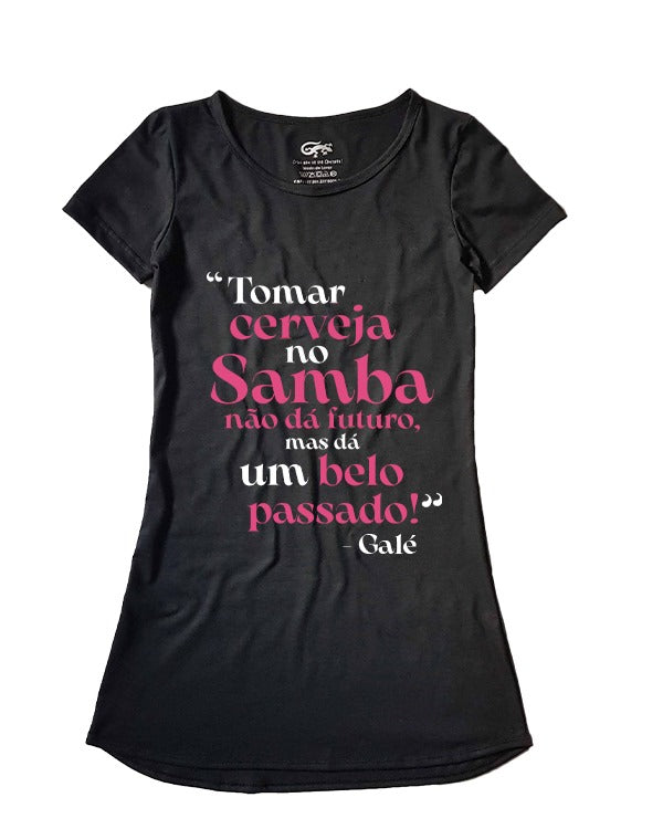Vestido Galé Tomar Cerveja no Samba