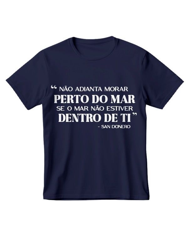 Camiseta San Donero Perto do Mar