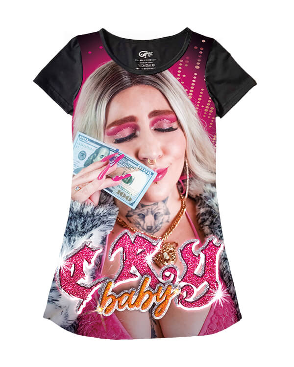 Vestido Volpi Chorando no Dinheiro