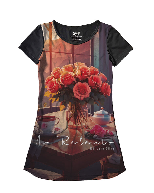 Vestido Bárbara Silva Ao Relento Flores