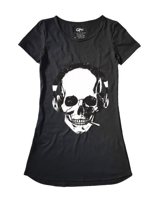 Vestido Caveira de Fone