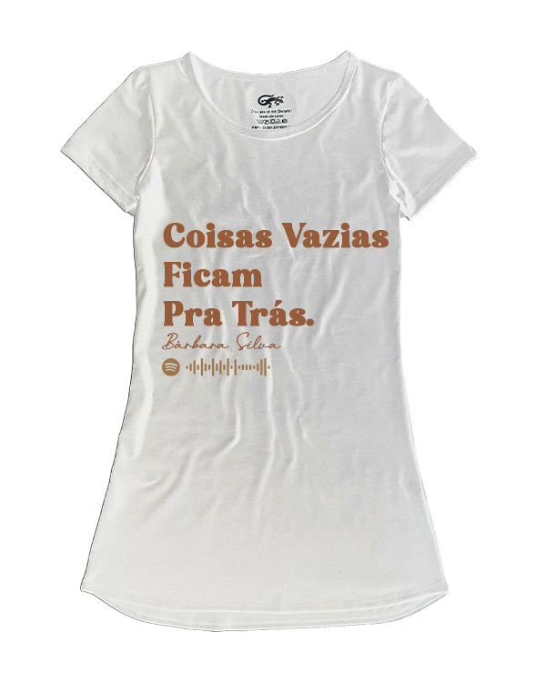 Vestido Bárbara Silva Coisas Vazias Ficam Pra Trás